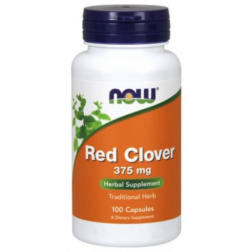 Red clover 375mg 100db Now - NOW vitaminok
