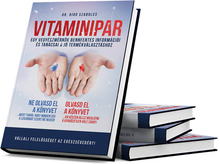  Dr. Bíró Szabolcs Vitaminipar (könyv) - WTN termékek