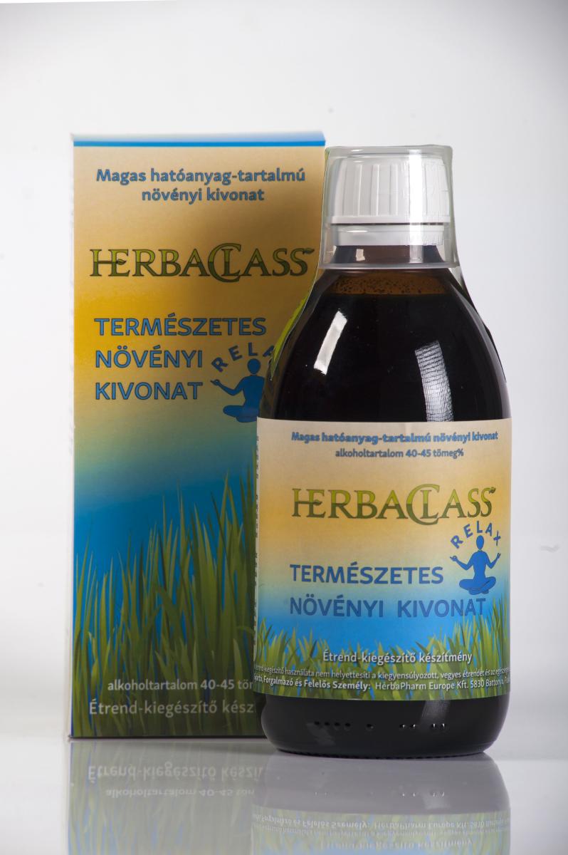 HerbaClass Relax növényi kivonat 300ml - HerbaClass