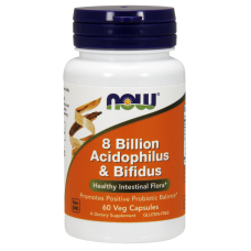 8 billion Acidophilus és Bifidus - 60 db NOW - NOW vitaminok