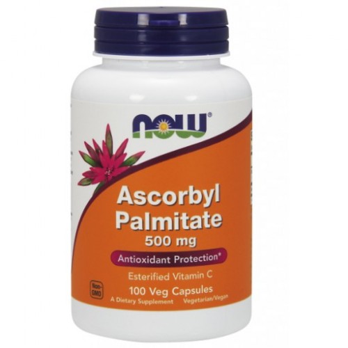 Ascorbyl palmitate 500mg 100db Now - NOW vitaminok