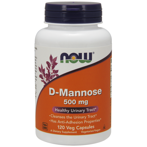 D-mannose  500mg 120db Now - NOW vitaminok
