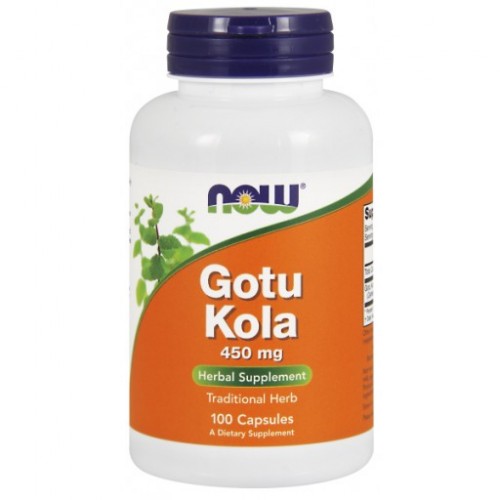 Gotu Kola 450mg 100 db Now - NOW vitaminok