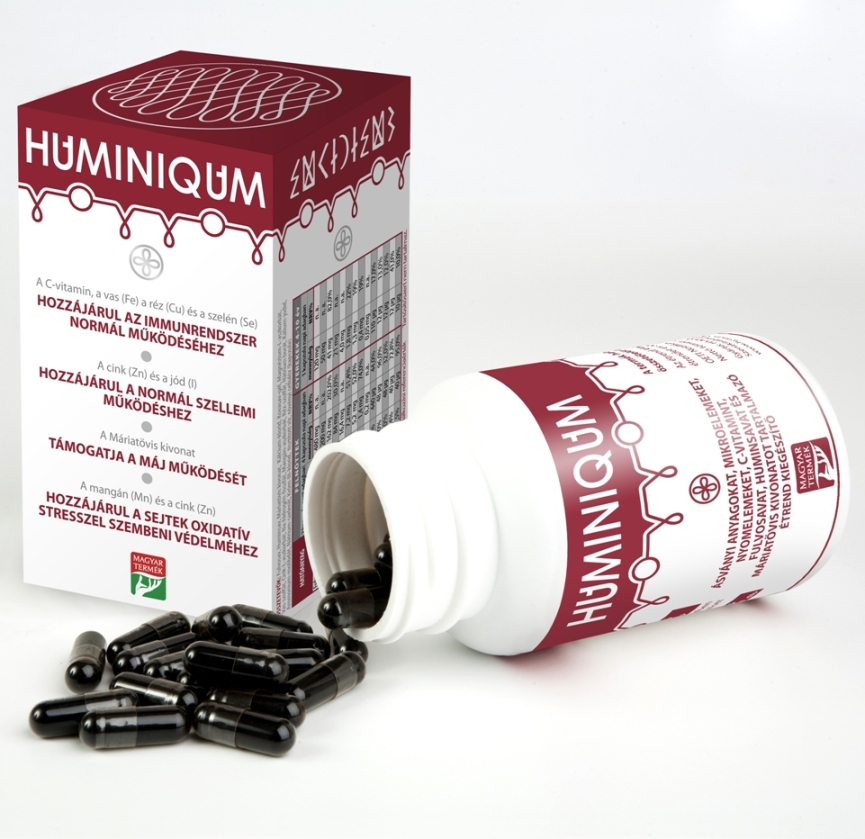 Huminiqum kapszula 120 db - Ásványi anyagok, nyomelemek