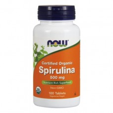 Spirulina 500mg 100 db Organic spirulina ( Non GMO) Now - NOW vitaminok