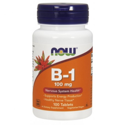 B1 vitamin 100mg 100db Now - Stressz, idegrendszer támogatása
