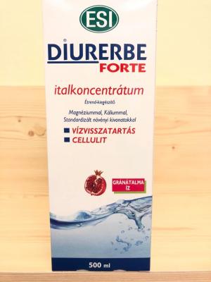 ESI Diurerbe Forte italkoncentrátum, gránátalma ízű 500ml500ml - Natur Tanya termékek