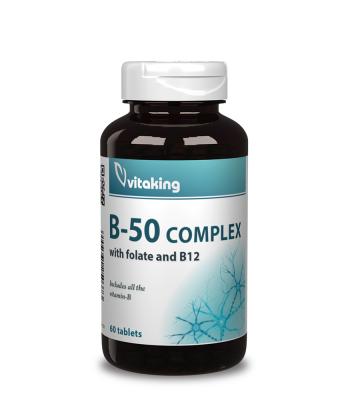 B-50 complex   60db  Vitaking - Vitaminok