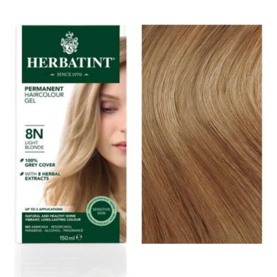 Herbatint 8N világos szőke hajfesték - Herbatint hajfestékek