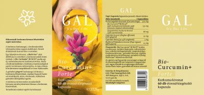 Gal Bio Curcumin+ Forte 60 db - Gal termékek
