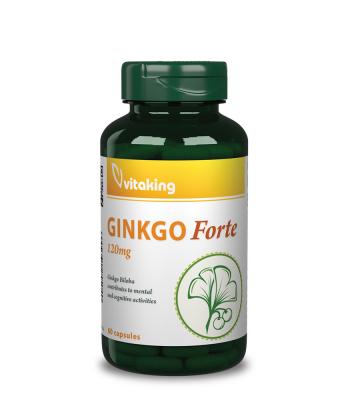 Vitaking Ginkgo Forte 120mg 60db - Gyógynövény