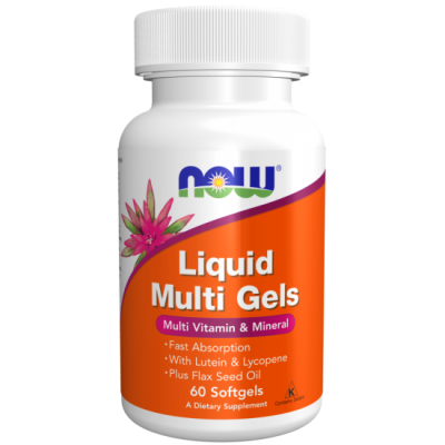 Now Liquid Multi Gels 60 db - NOW vitaminok