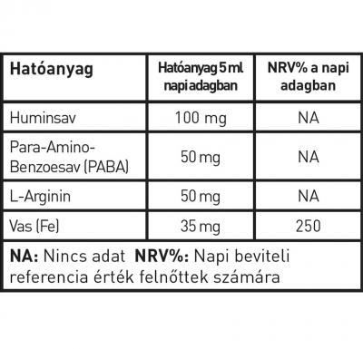 Hymato Vasmenta Liposzómás folyékony vas készítmény 150ml - Hymato termékek