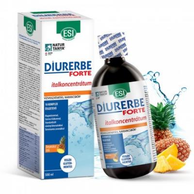 ESI Diurerbe Forte italkoncentrátum, ananász ízű 500ml - Cellulitisz
