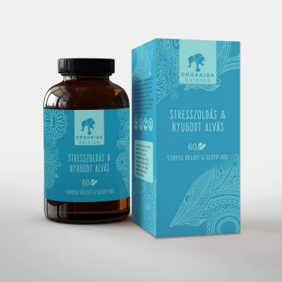 Organiqa Stresszoldás & Nyugodt alvás 60 db - Organiqa bio superfood