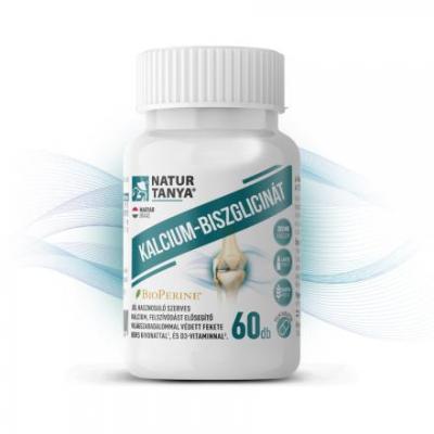 Kalcium- biszglicinát 60 db - Natur Tanya termékek
