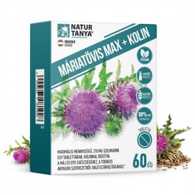 Máriatövis Max + Kolin 60 db - Natur Tanya termékek