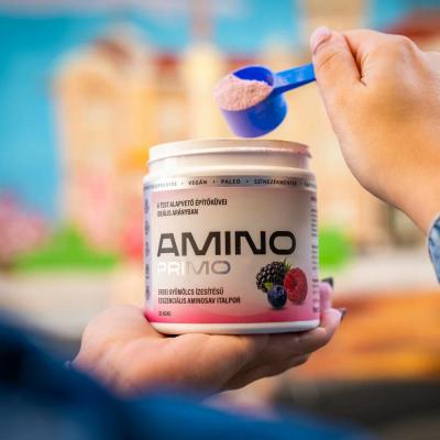 Amino Primo esszenciális aminosav italpor erdei gyümölcs - Aminosavak