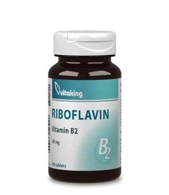 Vitaking B2 Riboflavin 40 mg 60 db - Vitaking termékek