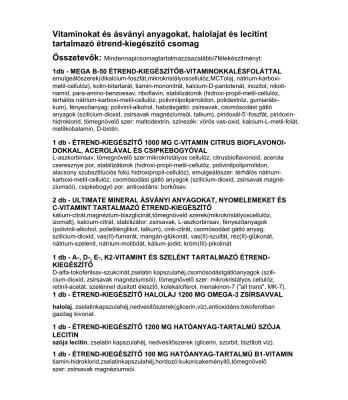 Vitaking 365 Multivitamin plusz csomag - Vitaking termékek