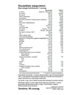 365 Multivitamin Szenior csomag - Vitaking termékek