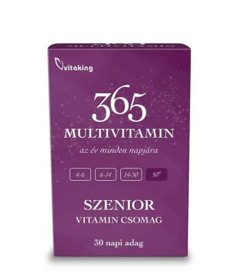 365 Multivitamin Szenior csomag - Vitaking termékek