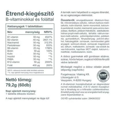 B-50 complex   60db  Vitaking - Vitaking termékek