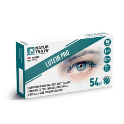 Lutein Pro 54 db Natur Tanya - Natur Tanya termékek