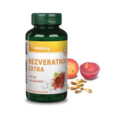 Vitaking Rezveratrol extra 125 mg 80 db - Vitaking termékek