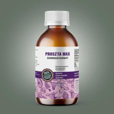 gomba DR. Proszta Max gombakivonat 100ml - Gyógygombák